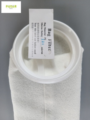 Lazo de encargo de la ejecución del PE bolso de filtro de 100 micrones para el filtro líquido