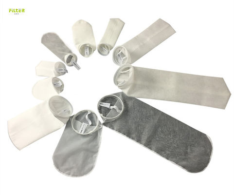 Bolso de filtro líquido de nylon del PE con Plasic o el ANILLO SS304