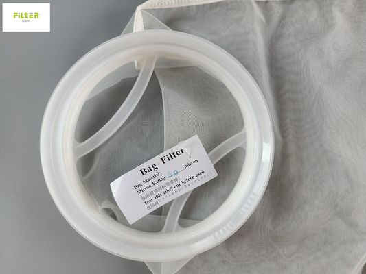 Bolso de filtro líquido de 80 PP del micrón para el tratamiento del agua potable