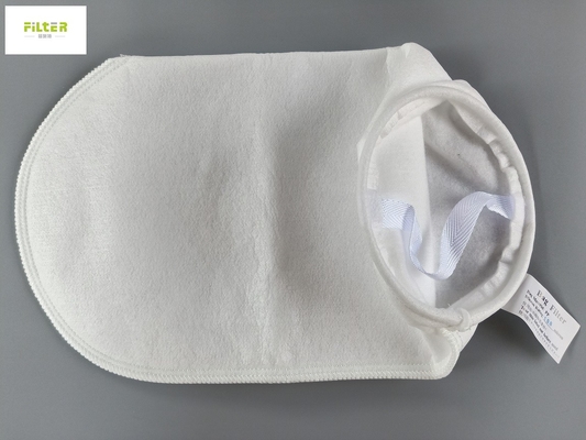 Derretimiento caliente bolso de filtro de agua de 100 PP del micrón con el anillo de acero