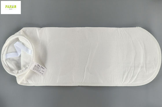 Bolso de filtro líquido del hilo de coser con SS304 el micrón PP del anillo 25